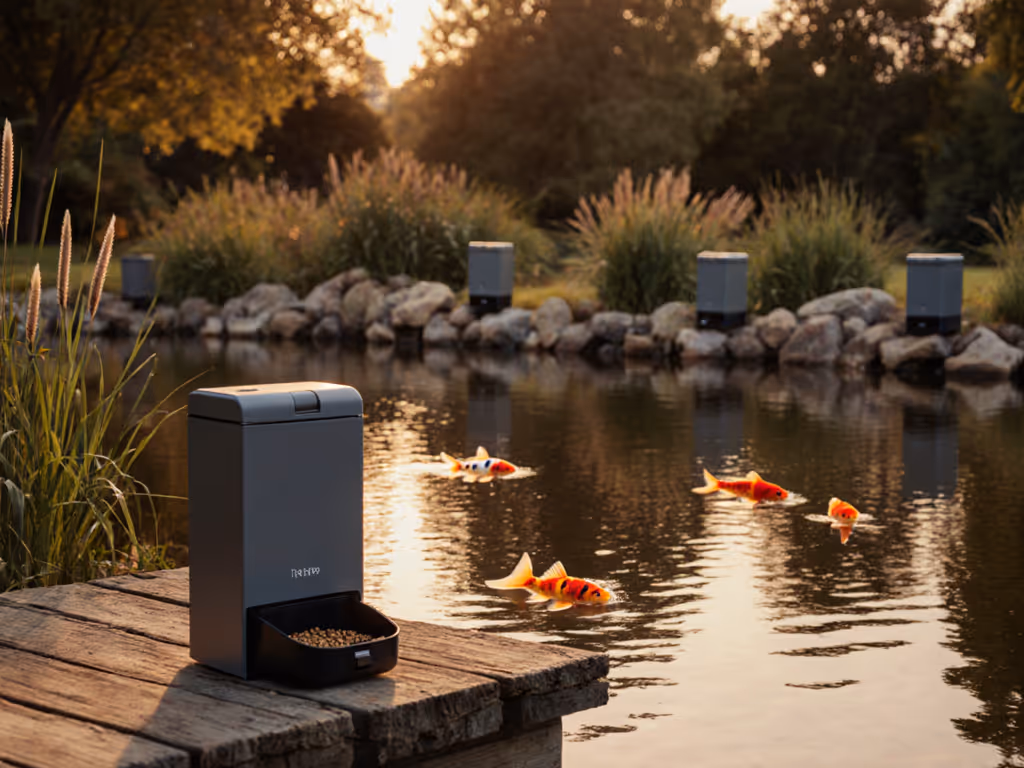 Pond Auto Feeders Compared: Lowest Noise Performance