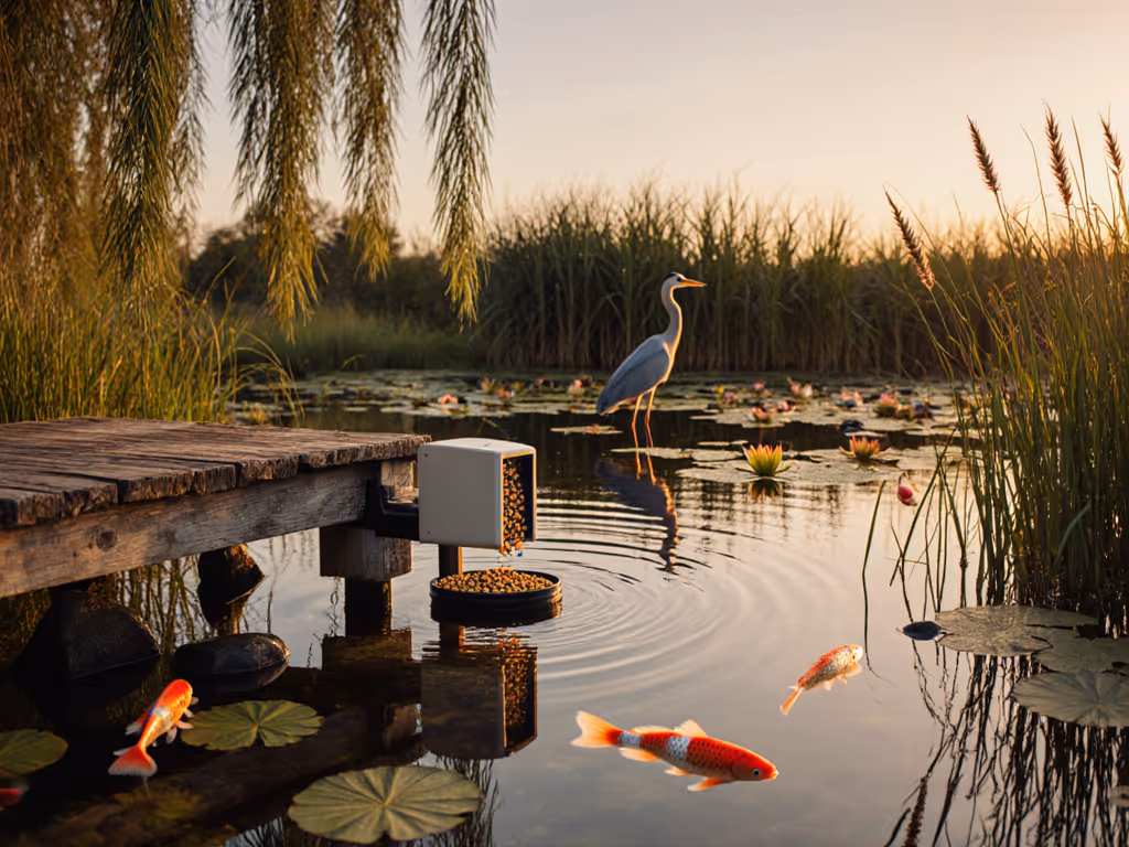 Ecosystem Pond Feeding: Fish Pond Feeders for Wildlife Balance