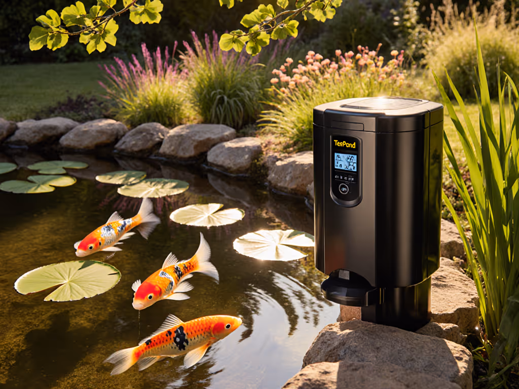 TetraPond Automatic Feeder: Stress-Free Small Pond Care