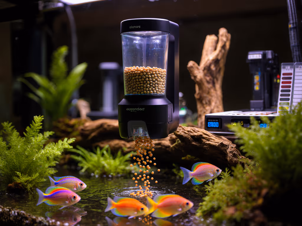 Acclimate Fish to Auto Feeders: Zero Stress Protocol
